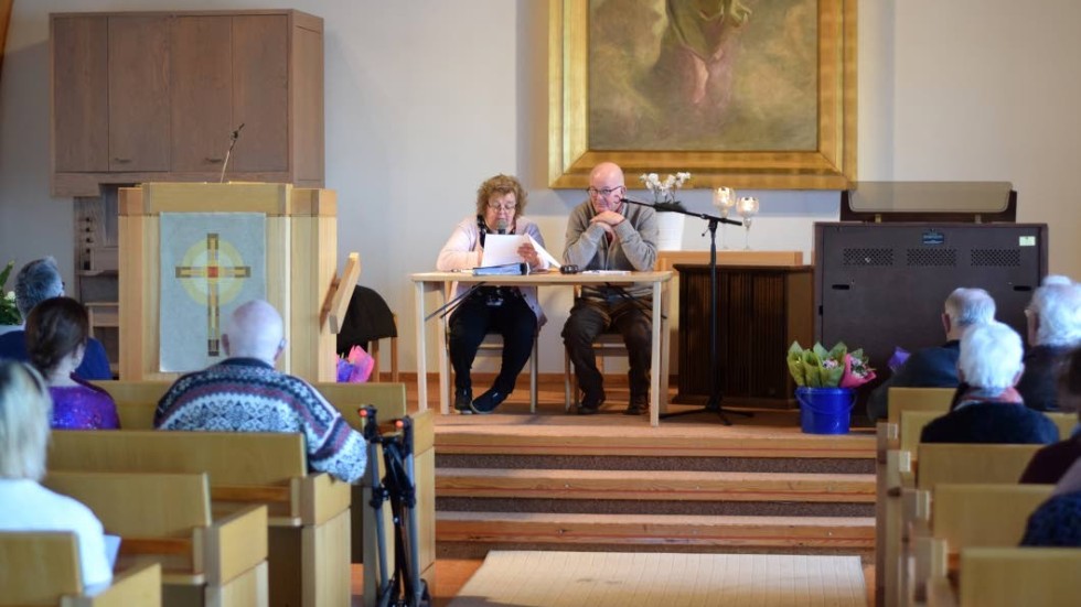 Under tisdagen hade SPF Kinda årsmöte i Linnékyrkan.
