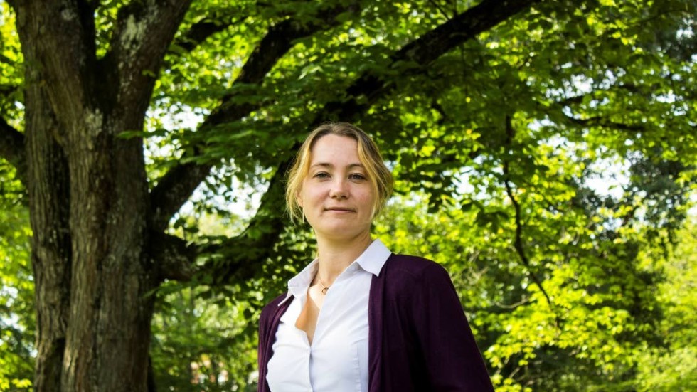 Rebecka Hovenberg kan bli miljöpartiets gruppledare efter valet nästa vecka.
