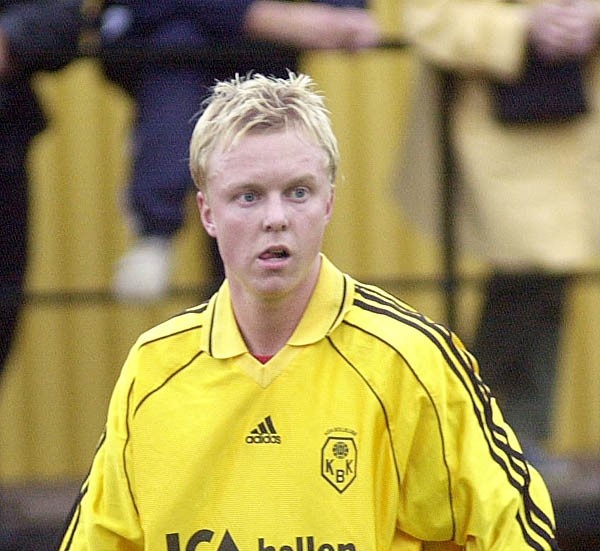 Christian Simonsson gjorde ett av Kisas fem mål mot Borensberg.