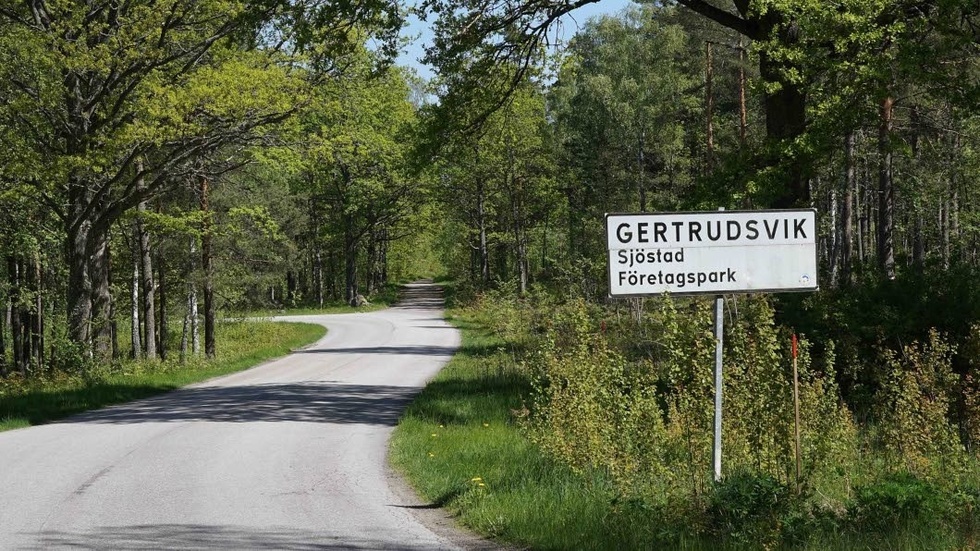 En ny väg skulle göra det möjligt för boende i norra Västervik att ta sig till infarten via Målserumsvägen.