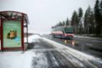 Busshållplats stängs av säkerhetsskäl