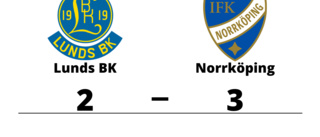 Norrköping vann uddamålsseger mot Lunds BK