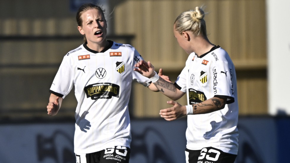 Häckens Anna Anvegård stärkte VM-chansen genom två mål mot Brommapojkarna.