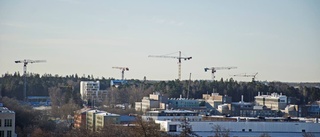 Bostadsbyggandet minskar kraftigt i Uppsala