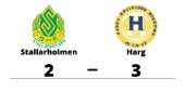 Fjärde raka för Harg efter seger mot Stallarholmen