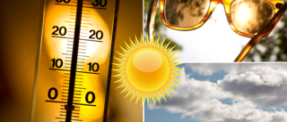 SMHI: Riktigt höga temperaturer i helgen