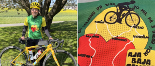 Marina ska cykla 90 mil på tre dagar – vill hjälpa cancerdrabbade
