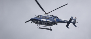 Därför cirkulerade en polishelikopter över Norrköping