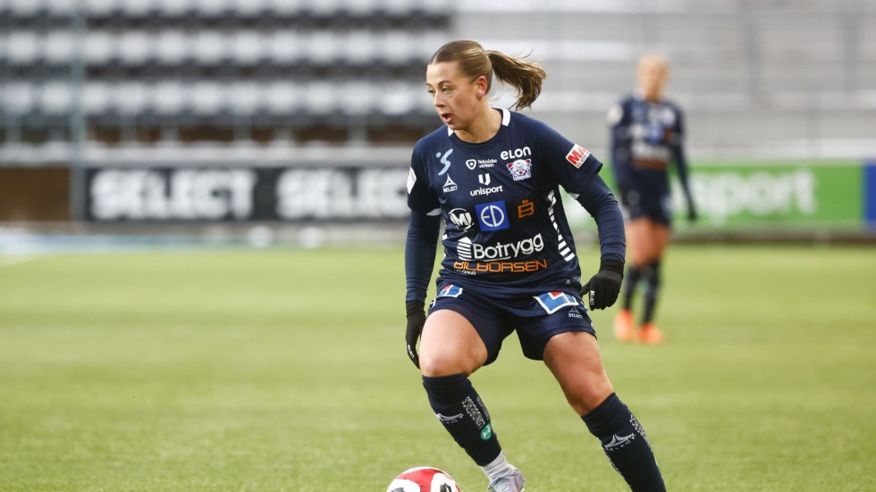 Cornelia Kapocs blev tvåmålsskytt när Linköping krossade Djurgården med 4–1 för andra gången på fyra dagar. Arkivbild.