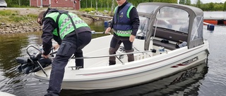 Sökte två mil med specialutrustad båt efter försvunna mannen