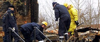 Kropp hittad efter husbranden i Österstad