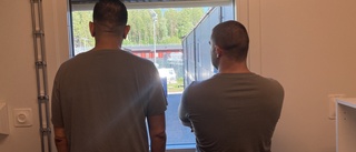 Tony och Felix – två av männen i fängelset på Porsön