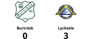 Burträsk föll mot Lycksele med 0-3