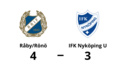 Mål av Anton Barouma och Liam Thunström räckte inte för IFK Nyköping U