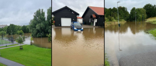 LIVE: Översvämningar efter regnet – gator står under vatten