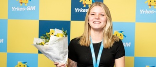 Älvsbybon Elin, 19, är svensk mästare i murning