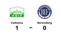 1-0 för Vadstena mot Borensberg