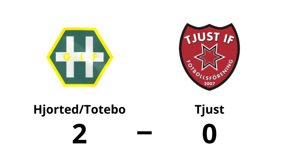 Hjorted/Totebo vann mot Tjust IF FF