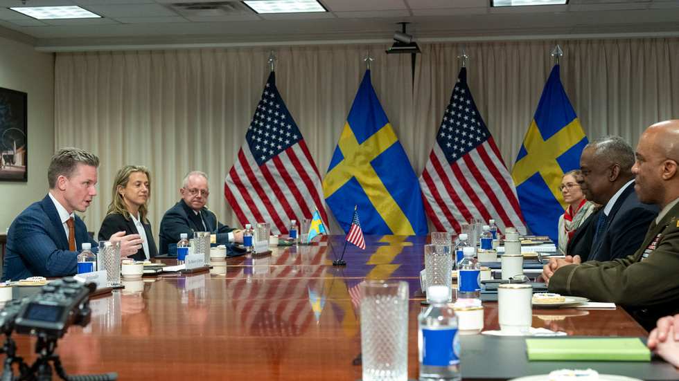 "Många tror att kampen om Arktis blir en källa till en framtida konflikt mellan stormakterna USA, Ryssland och Kina. Att då ha amerikansk militär i Sverige stärker knappast vårt säkerhetsläge", skriver Per Backman.