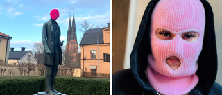 Fröken Snusk-kupp på kända Uppsalastatyn