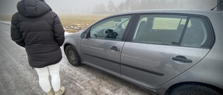 Chocken: Annas nya bil hade 19 år gamla vinterdäck