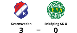 Kvarnsveden för tuffa för Enköping SK U - förlust med 0-3
