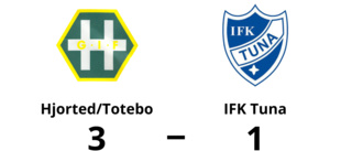 3-1-seger för Hjorted/Totebo mot IFK Tuna