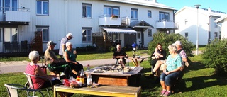 Grillning på gården           