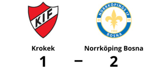 Forster Addae sänkte Krokek när Norrköping Bosna vann