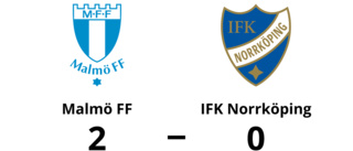 Fortsatt tungt för IFK Norrköping - förlust mot Malmö FF