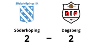 Söderköping fixade en poäng mot Dagsberg