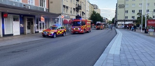 Tände på kolgrillen – orsakade utryckning i centrala Linköping
