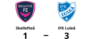 IFK Luleå ny serieledare efter seger