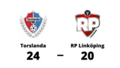 RP Linköping föll med 20-24 mot Torslanda