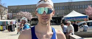 Lukas om premiärvinsten i Aros Marathon: "Skönt att ha med sig"