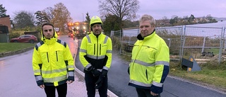 Här får Mälarvägens gång- och cykelbana grön asfalt: "Kul att Strängnäs kommun köpte idén"