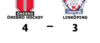Linköping föll i straffläggningen borta mot Örebro Hockey
