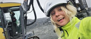 21–åriga Wilma Nordlund bytte gymnastik och solstränder mot gruvan: "Det är ett tungt arbete"