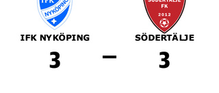 IFK Nyköping fixade en poäng mot Södertälje