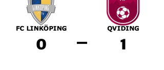 Förlust för FC Linköping hemma mot Qviding