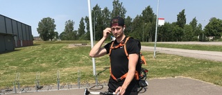 Nu cyklar IFK-spelaren för egen maskin