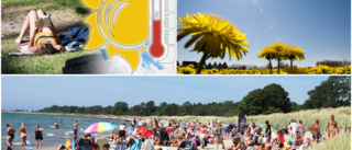 Värmebölja över Gotland – SMHI meddelar om höga temperaturer