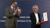 Nobelpristagaren Handke hyllas av Serbien