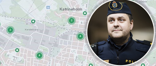 Polisens kartläggning visar: Här sker bilinbrotten i Katrineholm