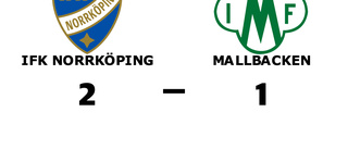IFK Norrköping vann mot Mallbacken på Platinumcars Arena