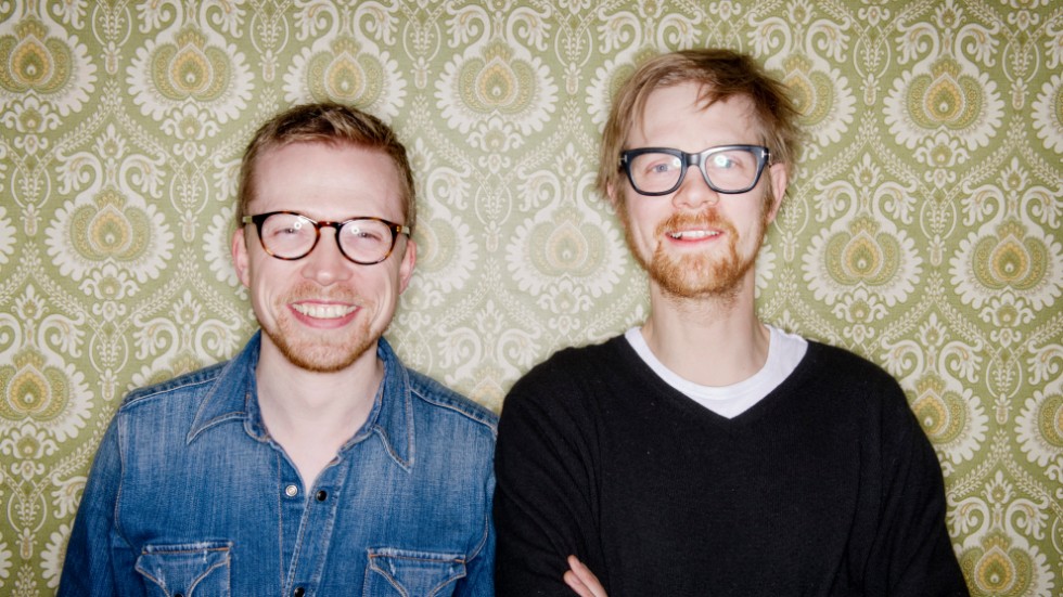 Humorduon Måns Nilsson och Anders Johansson är tillbaka med nya podcasten "Fråga Anders och Måns". Arkivbild.