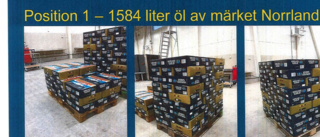 Eskilstunabo döms för tullbrott – tog in 4800 burkar öl