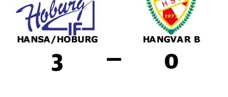 Hansa/Hoburg segrare efter walk over från Hangvar B