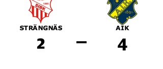 Strängnäs höll inte hela matchen hemma mot AIK
