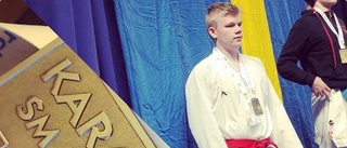 SM-silver i karate till Jesper Björklind